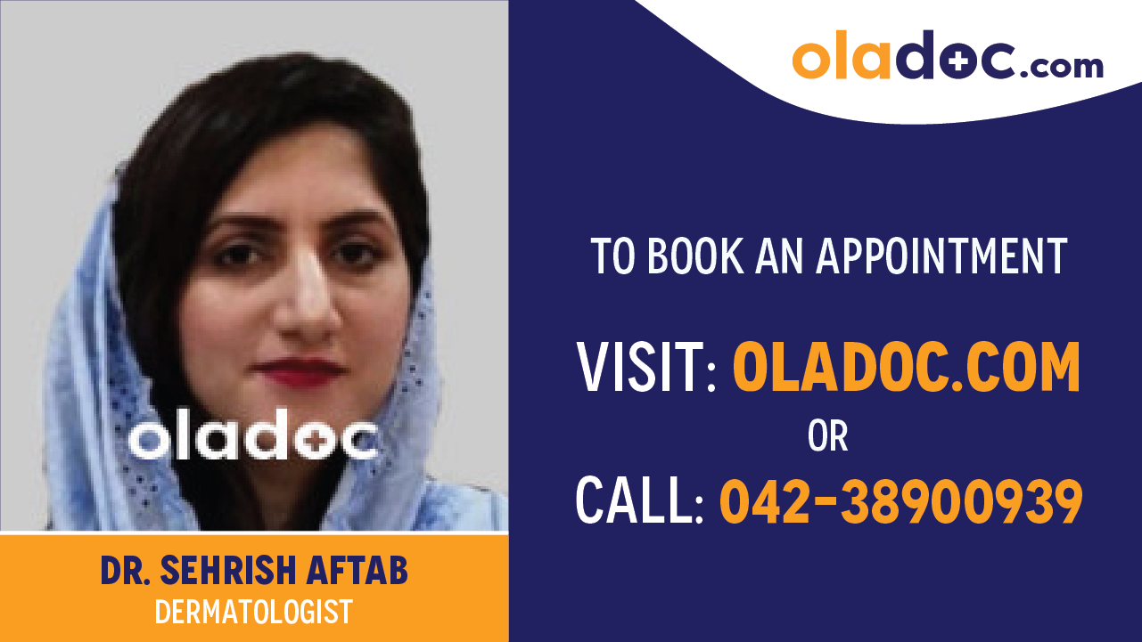 Book appointment with Dr.Sehrish Aftab-best Dermatologist in Multan